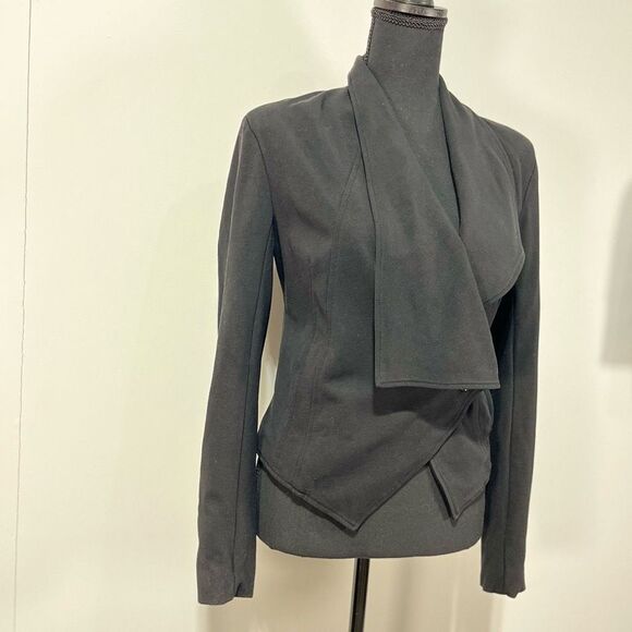 Azalea Asymmetrical Blazer Jacket Women’s Size Medium - Picture 5 of 15